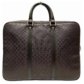 Gucci-Gucci Diamante Business Bag-Brown