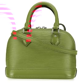 Louis Vuitton-Louis Vuitton Red Epi Nano Alma-Red