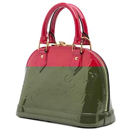Louis Vuitton-Louis Vuitton Red Monogram Vernis Alma BB-Red