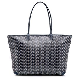 Goyard Bleu Goyardine Artois MM Bleu Bleu Marine