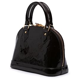 Louis Vuitton-Louis Vuitton Purple Monogram Vernis Alma BB-Purple