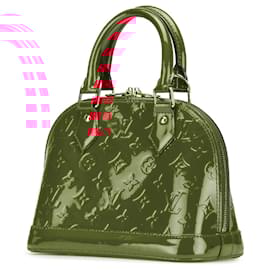 Louis Vuitton-Louis Vuitton Red Monogram Vernis Alma BB-Red
