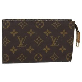 LOUIS VUITTON Monogram Bucket PM Accessory Pouch LV Auth 125037 Monogram