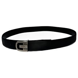 Vintage Dior Leder Gürtel Schwarz Schwarz