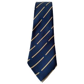 Gucci Corbata de seda vintage Azul