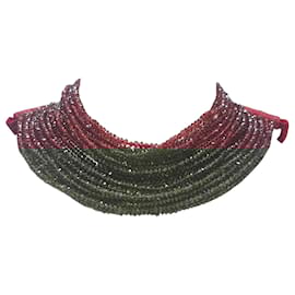 Autre Marque-Collar varios hilos Turmalinas-Other