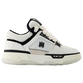 Ma-1 Sneakers - Amiri - Leder - Weiß/Schwarz Weiß