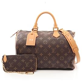 Louis Vuitton-Louis Vuitton Speedy Bandouliere 40 Monogram Bag-Brown