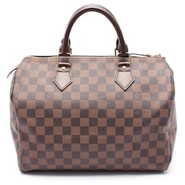 Louis Vuitton-Louis Vuitton Speedy 25 Damier Ebene Handbag N41532-Brown