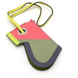 Hermès-Porte-clés charm Camaieu d'Hermès-Rose