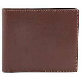 Hermès-Hermes MC2 Galilee Leather Wallet-Brown