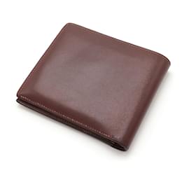 Hermès-Hermes MC2 Galilee Leather Wallet-Brown