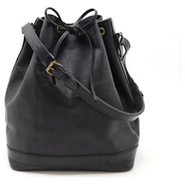 Louis Vuitton-Louis Vuitton Epi Noe Shoulder Bag Black-Black