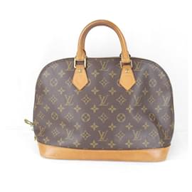 Louis Vuitton-Louis Vuitton Alma Monogram Handbag M51130-Brown