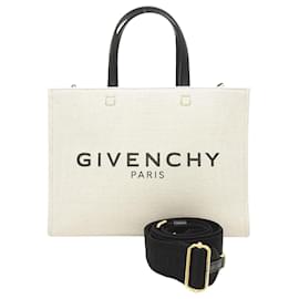 Givenchy-Givenchy G Tote Small Handbag Beige/Black-Brown,Beige