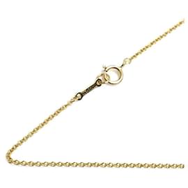 Christian Dior-Tiffany & Co K18YG Yellow Gold Necklace-Golden,Metallic
