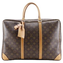 Louis Vuitton-Louis Vuitton Monogram Canvas Sirius 45 Boston Bag M41408-Brown