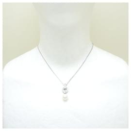 Cartier-Cartier Imaria Necklace Pearl Diamond K18WG-White