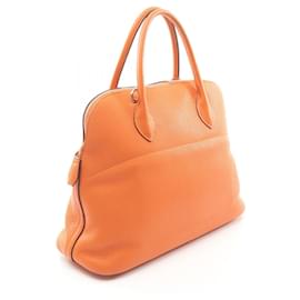 Hermès-Hermes Bolide 35 Handbag Orange-Orange