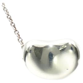 Tiffany & Co-Tiffany & Co Silver 925 Bean Necklace-Silvery,Metallic