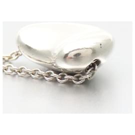 Tiffany & Co-Tiffany & Co Silver 925 Bean Necklace-Silvery,Metallic