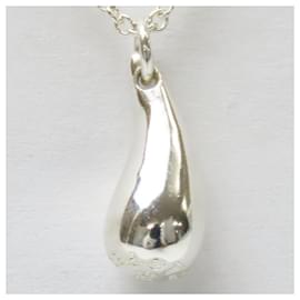Tiffany & Co-Tiffany & Co Silver 925 Teardrop Necklace-Silvery,Metallic