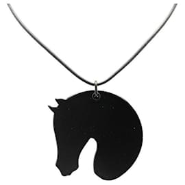 Hermès-Hermes Tatersall GM Jungle Love Rainbow Necklace-Blue