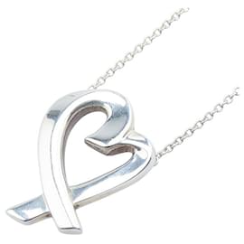 Tiffany & Co-Tiffany & Co Loving Heart Necklace SV925-Silvery,Metallic