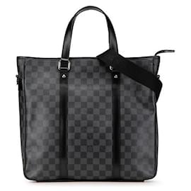 Louis Vuitton-Sac 2WAY Tadao PM Damier Graphite de Louis Vuitton-Noir