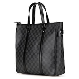 Louis Vuitton-Sac 2WAY Tadao PM Damier Graphite de Louis Vuitton-Noir