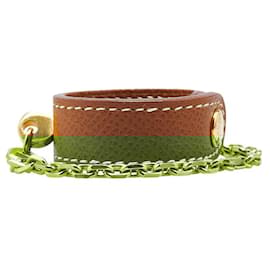 Hermès-Porte-gants Nomade en cuir Hermes-Marron