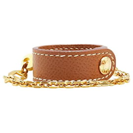 Hermès-Porte-gants Nomade en cuir Hermes-Marron
