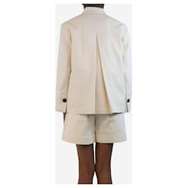 Autre Marque-Neutral canvas jacket - size S-Other