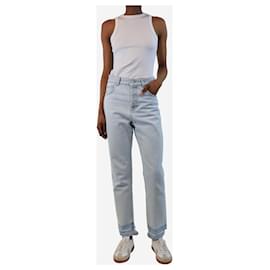 Loewe-Blue distressed jeans - size UK 8-Blue
