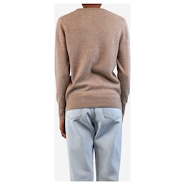 Autre Marque-Taupe cashmere sweater - size XS-Other