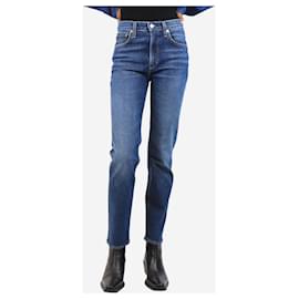 Citizens of Humanity-Blue slim leg jeans - size UK 6-Blue