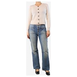 Saint Laurent-Blue frontback pocket jeans - size UK 8-Blue