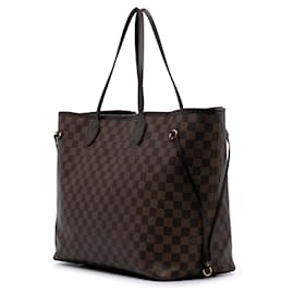 Louis Vuitton-Louis Vuitton Brown Damier Ebene Neverfull GM-Brown