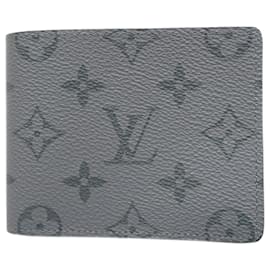 Louis Vuitton-Louis Vuitton Monogram Eclipse Reverse Bill Wallet-Brown