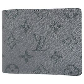 Portafoglio Bill Monogram Eclipse Reverse Louis Vuitton Marrone