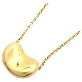 Tiffany & Co-Tiffany 18K Yellow Gold Bean Necklace-Other