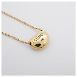 Tiffany & Co-Tiffany 18K Yellow Gold Bean Necklace-Other