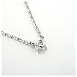 Cartier-Cartier 18K White Gold Diamond Necklace-Other