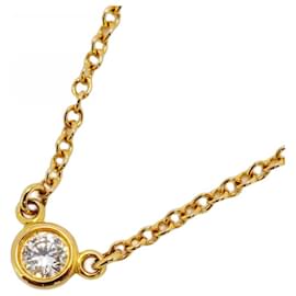 Tiffany & Co-Tiffany Necklace by the Yard in 18K Yellow Gold with Diamond-Other