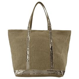 Cabas L Shopper Bag - Vanessa Bruno -  - Kaki Verde Cachi