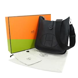 Hermès-Hermes Evelyne 3 PM Shoulder Bag-Black