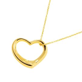 Tiffany & Co-Tiffany & Co. Heart Necklace in 18K Yellow Gold-Other