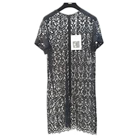 Chanel-NWT Chanel Lace 2020 Mini Dress  Sz.40 Pre-owned-Grey