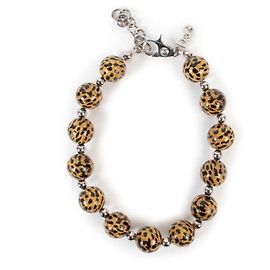 Wunderschöne DOLCE & GABBANA-Halskette mit großen Tiermotiv-Perlen