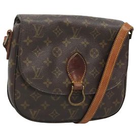 LOUIS VUITTON Monogram Saint Cloud GM Bolsa de Ombro M51242 LV Auth 123875 Monograma